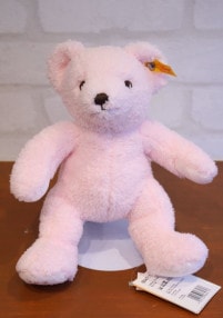 Steiff （ドイツ生まれ シュタイフ社）・マイファースト シュタイフ テディベア ピンク