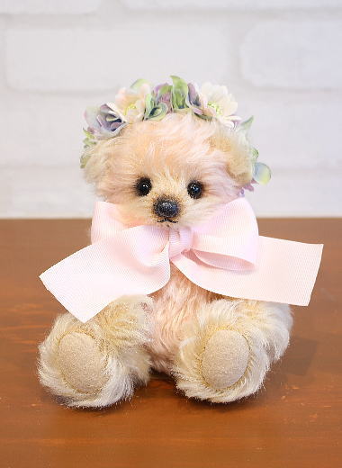 作家 テディベア ぷっくりとしたほっぺが愛らしい「ほっぺテディベア」9月12日（木