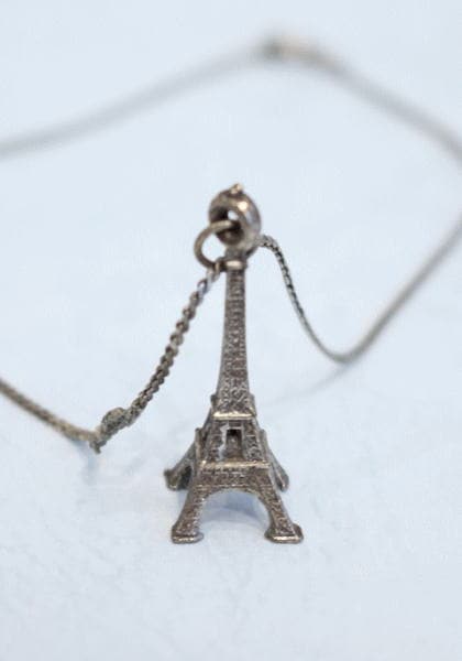 ころみ様専用】エッフェル塔チャーム天然石ブレス5本組 アンティーク