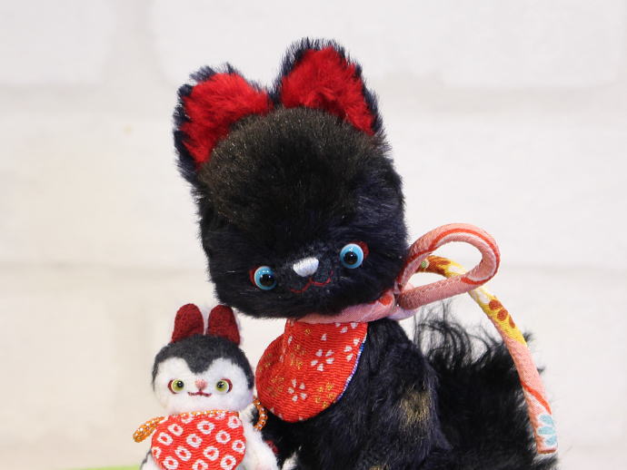 国内作家 テディベア 犬張子 ぶんちべあ ぶんちべあ / 犬張子ベア（紺） | 《終了企画》,《終了》【時の博覧