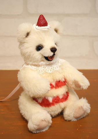 マタノミヨシ　パンダ　テディベア　アーティストベア　亦の美芳 ロンドンラスト投稿🇬🇧 少しレトロチックだけどモダン要素も