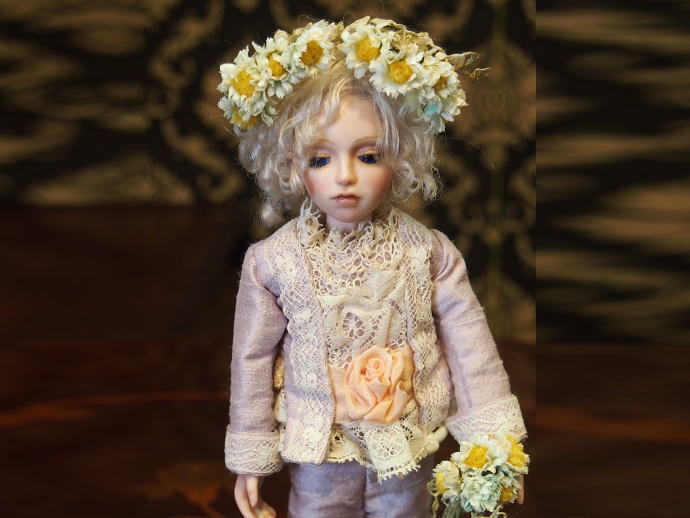 時の庭 / 【薔薇（そうび）少年 蔓薔薇】 | 人形（Doll）,創作人形