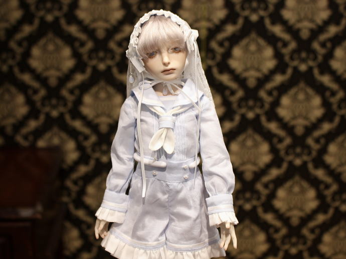 和風　創作人形 20周年記念 再会・横濱浪漫館 コルメキッサ 創作人形 bjd 絵画