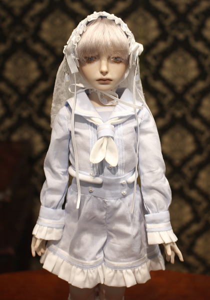 新品　作家様　創作ドール　お人形 花冠の森の子2体完成しました。 こちらも6月のドールアニマル