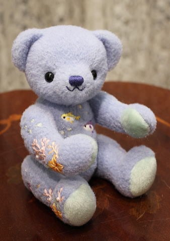 【美品】アーティストBear☆テディベア BEARBONZ / 【アクアリウムのベア】 | テディベア,アーティストベア