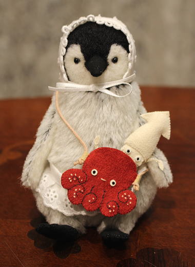 テディベア 作家 澤田クマ制作 ペンギン 000000006025_4ODXHiy.jpg