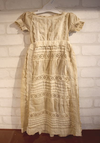 ドール用 アンティーク ドレス、インナードレス2点セット 3F409