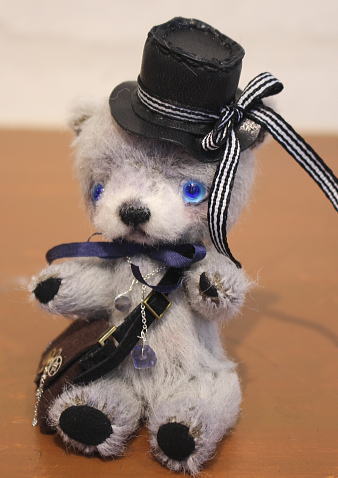 小さなふわふわ ベア ちゃん 作家 テディベア 小さなふわふわ ベア ちゃん 作家 テディベア A1121☆くまんたベア