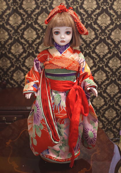 佐々木士甫 作 / 【赤い振り袖】 | 人形（Doll）,創作人形,佐々木士甫