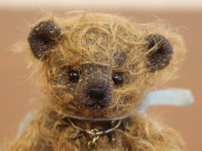 東ドイツ　DDRベア　焦茶のもふもふちゃん 東ドイツ DDRベア 焦茶のもふもふちゃん