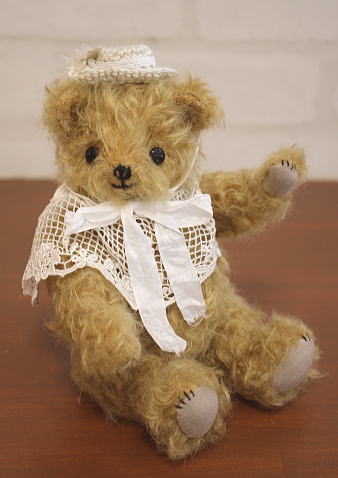 テディベア/国内作家さま/モヘア/クリームベア Amazon.co.jp: アーティスト テディベア ベア くま 作家