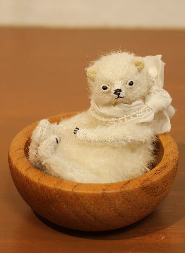 HARU BEAR / 【ちいさなクマ（くったり、白）】 | すべての商品