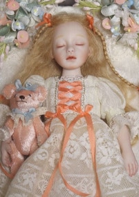 Uncreer󥯥졼  / Sleeping princessMiniature Teddy Bear