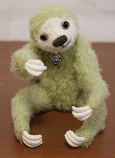 人気 作家 ナマケモノ テディベア Atelier3pen・杉本侑子 / 【なまけもの】 | ≪終了企画≫,《終了