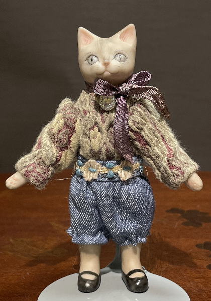 Miss Moppet Dolls作 / 【ビスクドール〈猫の男の子〉】 | すべての