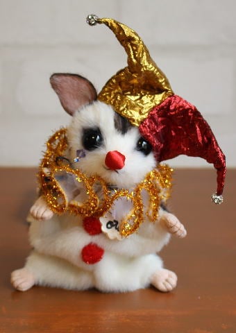 otd Karen bear / 【No.2047 フクロモモンガピエロ