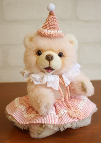 あとりえ こばみん ・ Atelier Kobamin / 【サーカスのくま（ピンク