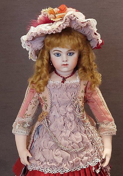 EJジュモー ビスクドール 石山ルミ子様 Rosa Floris 高級リプロ お値下げ致しました】￥209,000→~,000 石山 ルミ子 ／ リ