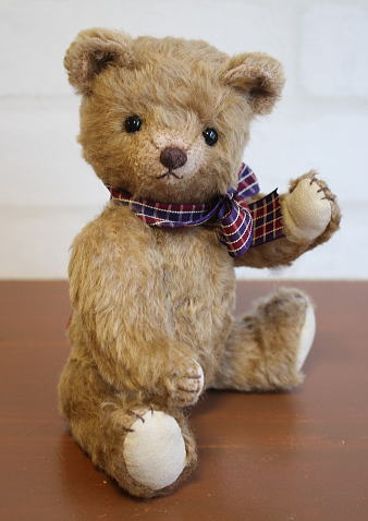 Hataco Bear/【チェックリボンのベア（ブラウン）】 | すべての商品