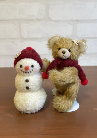 くまさんといっしょ / 【スノーマンとくま】