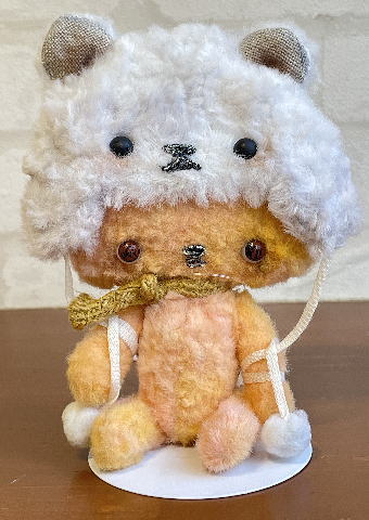 テディベア 作家様 シロクマ 白熊もちくん テディベア アーティスト