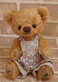 あや様❤️アンティークベア2体セット❤️ あや本体(ミディアムカール・ブラウン) | あや,あや本体セット | 人形