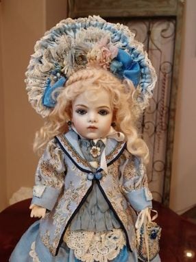 EJジュモー ビスクドール 石山ルミ子様 Rosa Floris 高級リプロ ◇アトリエ・ローザフロリス 石山ルミ子様のリプロダクション