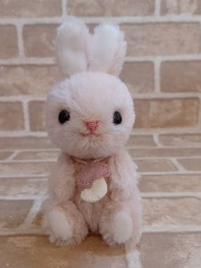 作家様　アートドール　うさぎ　ぬいぐるみ　テディベア　アーティストベア My Friend/うさぎメイちゃん | テディベア,アーティストベア,My