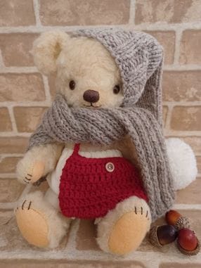 テディベア,アーティストベア,花どけい | timeroman-shop