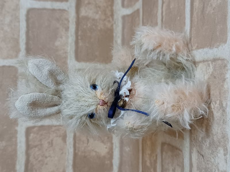 人形　ぬいぐるみ　ベア　うさぎ　アンティーク DinDon Bear / 【アンティークベージュのうさぎさん】 | すべての商品