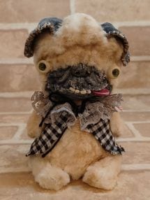 暇そうな部屋着くまさん アーティストベア テディベア 海外作家様 ハンドメイド 暇そうな部屋着くまさん アーティストベア テディベア 海外作家様
