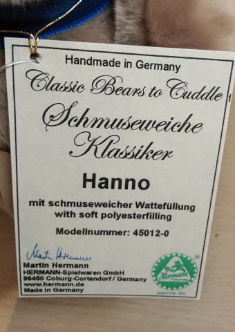 Hermann�ʥϡ��ޥ�˼� �ƥǥ��٥� Hanno�ʥϥ�Ρ�
