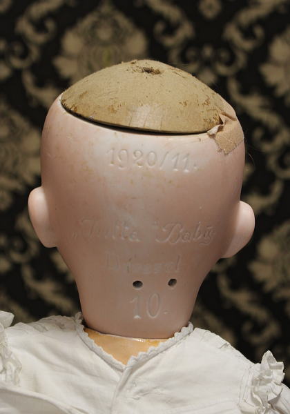 Jutta Baby Dresse ANTIQUE GERMAN DOLL / ����ƥ������ɥ��Ŀͷ�  ��3F419