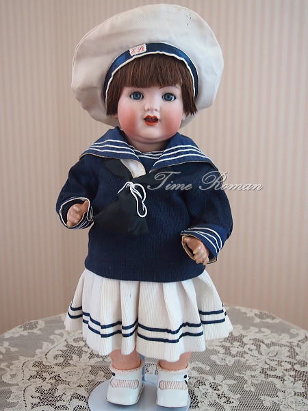 German bisque Flirty-Eyed Character Doll K*R / Simon&Halbig #126