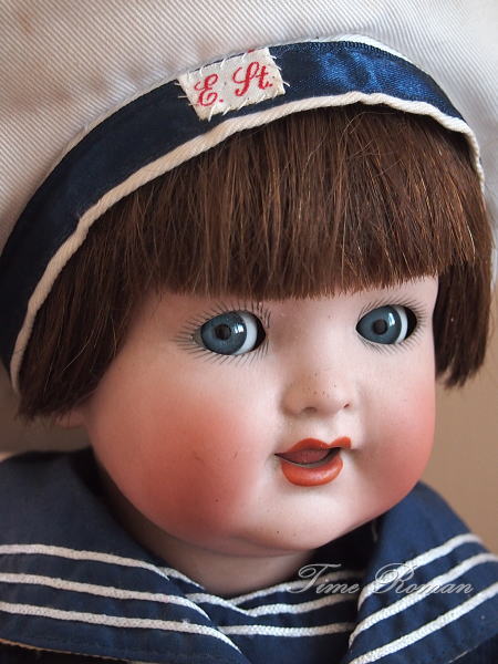 German bisque Flirty-Eyed Character Doll K*R / Simon&Halbig #126