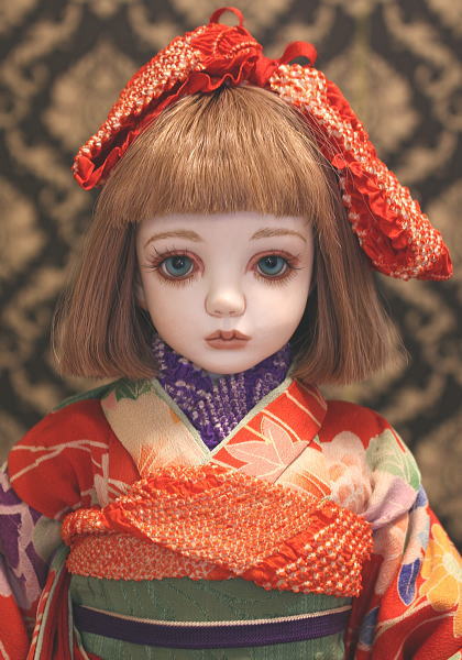佐々木士甫 作 / 【赤い振り袖】 | 人形（Doll）,創作人形,佐々木士甫