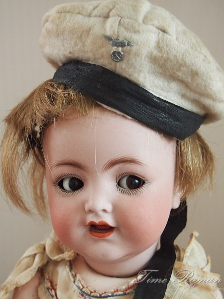 German bisque Flirty-Eyed Character Doll #126 by Kammer and Reinhardt