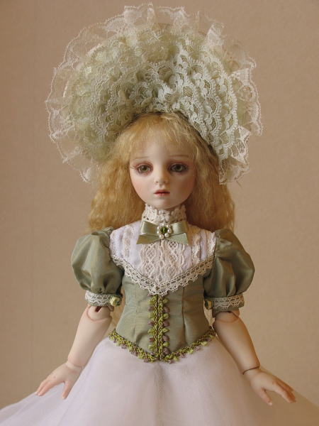 レース人形 大山 冨美子 作 / 球体関節人形（グリーンドレス） | 人形（Doll