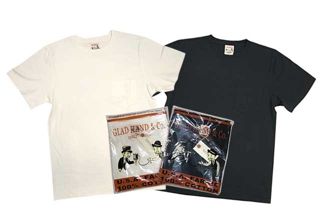 GLADHAND グラッドハンド　Tシャツ GLAD HAND グラッドハンド STANDARD POCKET T-SHIRTS スタンダード