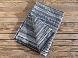 INDIA FLAG DENIM RUG インディア フラッグ デニム ラグ 100×150 ブルー MADE IN INDIA　インド製|HOLLYWOOD RANCH MARKET　ハリウッドラン