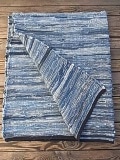 INDIA FLAG DENIM RUG　インディア フラッグ デニム ラグ 150×200ブルー MADE IN INDIA　インド製