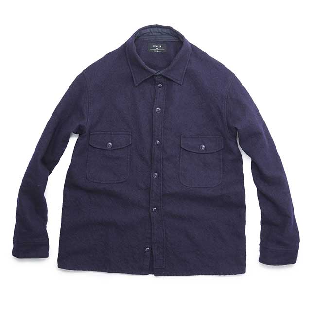 レミーラ　 ネイビー ボタンアップシャツ XL remilla レミーラ フラップ シャツ | remilla レミーラ,2015 秋冬