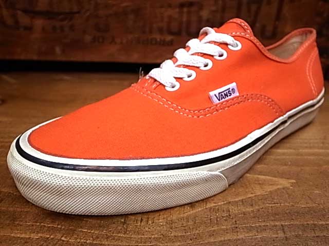 VANS バンズ LACE DECK color:ORANGE オレンジ size:12 箱付き 