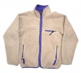 1992ǯPATAGONIA ѥ˥ ٥ӡȥѥ른㥱åȡcolor:NATURAL size:XS  Made in USA ꥫUSED 桼ɡۡš