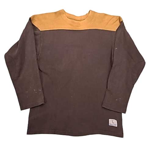 フットボールシャツ　エルボーパッチ CHAMPION チャンピオン Football TEE フットボール Tシャツ エルボー