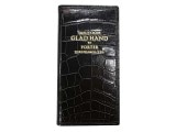 PORTER ポーター × GLAD HAND グラッドハンド　GH-PARCEL　iPhoneXケース　CROCOLIKE BLACK ブラック ダイヤリータイプ 手帳タイプ　GLADHAND BY