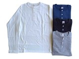 WAREHOUSE　ウエアハウス 5907　L/S 　HENRY NECK　TEE　ヘンリーネック　長袖　ロンT