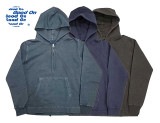 Good On グッドオン　ROUGH 1/2 ZIP PULLOVER HOOD SWEAT ラフハーフジッププルオーバーフードスウェット　(PIGMENT DYE)　顔料染め