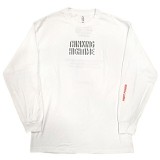 PAPER MIC ペイパーマイク　CREW NECK L/S T-SHIRTS クルーネック ロングスリーブ　KINARI キナリ　ホワイト Lサイズ|KINARI　キナリ
