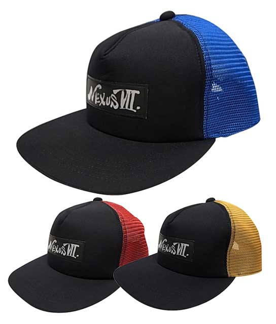 NEXUS VII ネクサスセブン TIMES MESH HAT nexusvii】 . . “TWILL MESH HAT” color :navy /black size : F